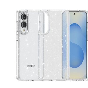 Olixar Clear Glitter Case - For Samsung Galaxy S25 Edge