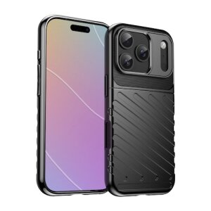 Olixar Black Thunder Tough Case - for iPhone 17 Pro Max