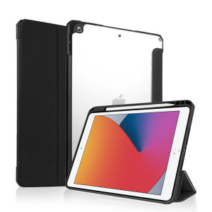 Olixar iPad 10.2" 2021 9th Gen. Wallet Case With Apple Pencil Holder