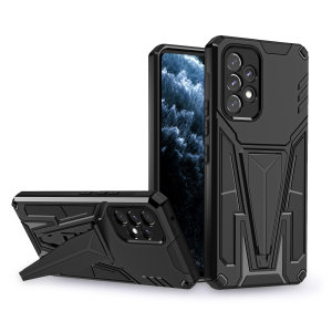 Olixar Black Tough Stand Case - For Samsung Galaxy A53
