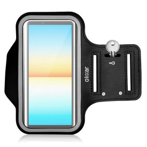 Olixar Running & Fitness Armband Black Holder - For Sony Xperia 10 IV