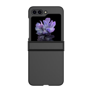 Olixar Black Fortis Case with Protective Hinge - For Samsung Galaxy Z Flip5