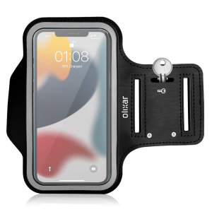 Olixar Running & Fitness Armband Black Holder - For iPhone 15