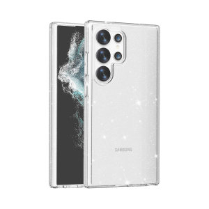 Olixar Clear Glitter Case - For Samsung Galaxy S24 Ultra