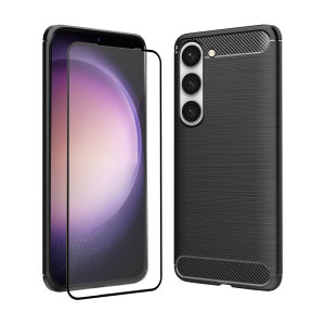 Olixar Sentinel Case & Tempered Glass Screen Protector - For Samsung Galaxy S24 Plus