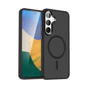 Olixar Black Frosted MagSafe Case - For Samsung Galaxy S24 Plus
