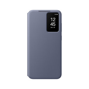 Official Samsung Smart View Violet Wallet Case - For Samsung Galaxy S24 Plus
