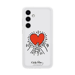 Official Samsung White Flipsuit Case - For Samsung Galaxy S24 Plus