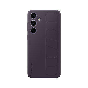 Official Samsung Dark Violet Standing Grip Case - For Samsung Galaxy S24